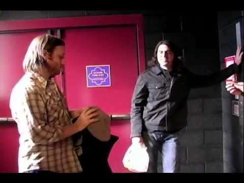 The Black Keys and Beaten Awake backstage in Akron 2007