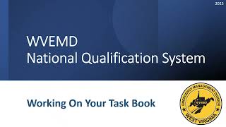 WVEMD: Working on Your Task Book