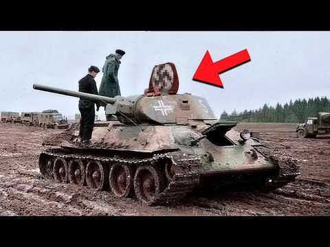 When Nazi Germany Captured and Used 300 Soviet T-34 Tanks