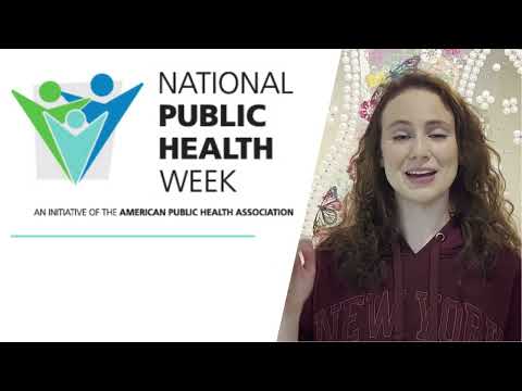 Video PSA  Public Health Week April 4 10, 22