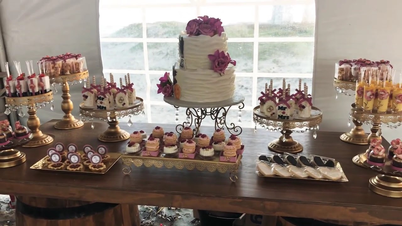 Mesa de postres Boda