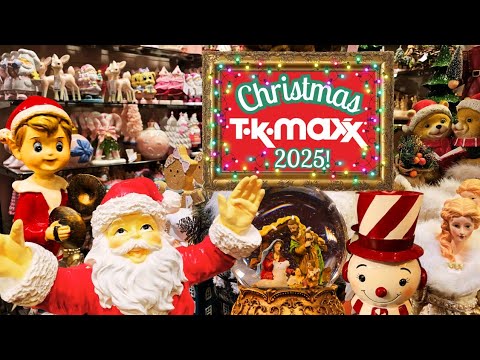 NEW TK MAXX CHRISTMAS Home Decor - Straight From Santa's Workshop! 