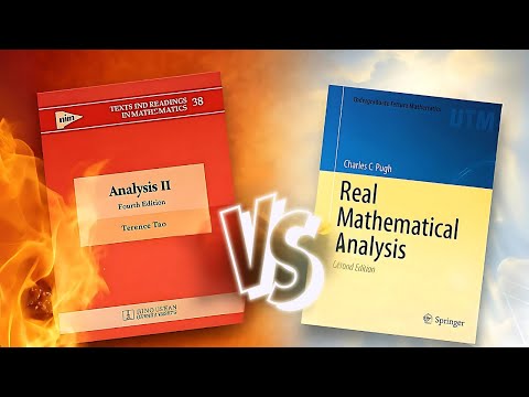 Professor vs Fields medalist - Whose book is better? (Analysis edition)