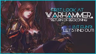 Why Is This Fun MMORPG Dead?! First Look At Warhammer Online: Return Of Reckoning!
