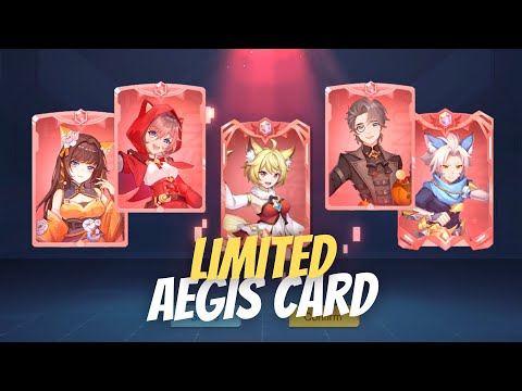 Limited Aegis Red Card (Combine, Enchant & Stats List) - Cloud Song