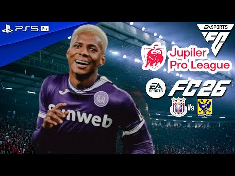Anderlecht vs St Truidense / STVV - Belgium Pro League 2025 Full Match | FC 26 PS5™
