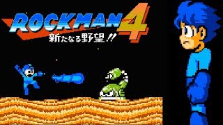Rockman 4: Aratanaru Yabō!! (Famicom, 1991) – Full Game Session 🤖🔧🔩