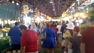 preview picture of video 'Soulard Market Walkthrough, St. Louis, MO'