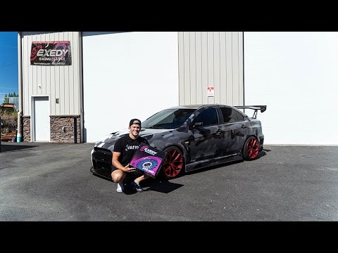 Exedy Twin Clutch Install in 700WHP Evo X!