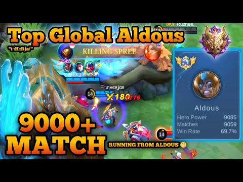 🔴 Gameplay Terbaru Top Global Aldous 2023  (Einherjar) - Mobile Legends Emblem And Build