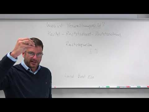 Was ist Verwaltungsrecht 1: Was ist Recht?