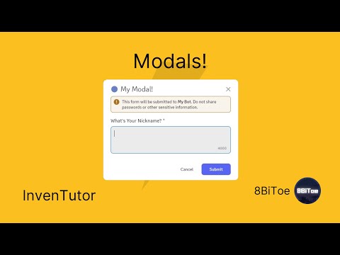 Video Thumbnail for How to use Modals