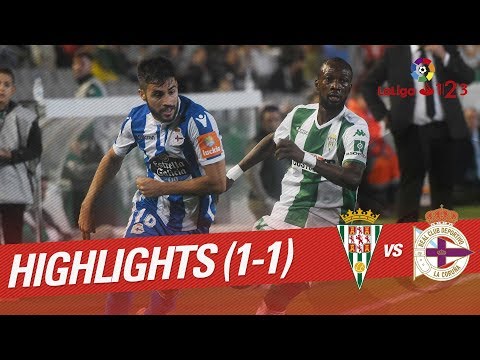 Highlights Cordoba CF vs RC Deportivo (1-1)
