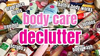Declutter My MASSIVE Body Care & Fragrance Mist Collection With Me! | Bath & Body Works, EOS, & More