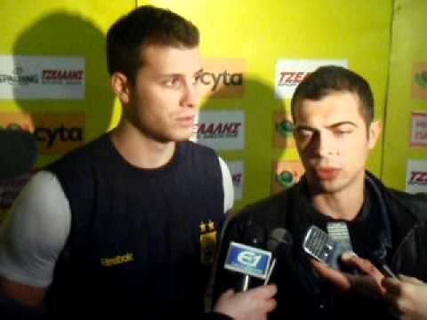 Dan Mavraides ARIS eurocup 19/12/2011