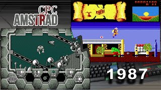 Top 50 Amstrad CPC games of 1987 - in under 10 minutes