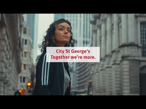 City and St George's, together we're more.
