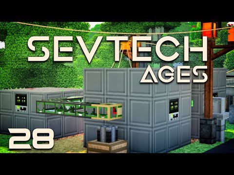 SevTech: Ages EP28 Stepping Into Age 4 + Modular Machinery Plastic