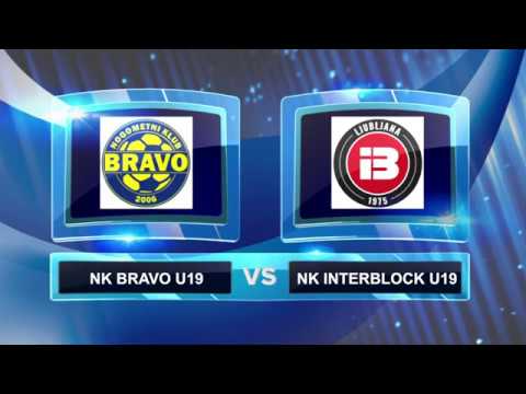 vrhunci tekme finala pokala MNZ Ljubljana U19: NK Bravo - NK Interblock, april 2017