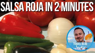 Salsa Roja | Mexican Red Sauce in 2 minutes!
