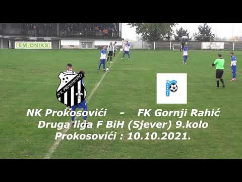 NK "Prokosovići"  -  FK "Gornji Rahić"   3  : 1