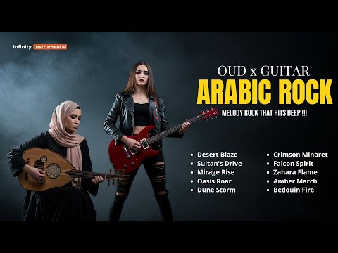 🎸 The UNSEEN Collaboration of Electric Guitar and Arabic Oud  Middle Eastern Rock 🔥