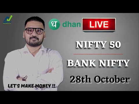 28 October 2022 - Live Intraday Analysis | Bank Nifty Live Analysis | @Nifty Technicals by AK