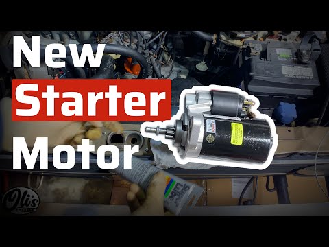 VW Mk1/mk2/mk3 Starter Motor Replacement