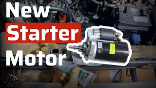VW Mk1/mk2/mk3 Starter Motor Replacement