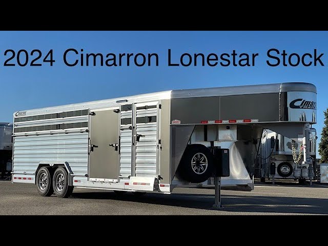 Preview image of 2024 Cimarron Lonestar Stock Gooseneck youtube video