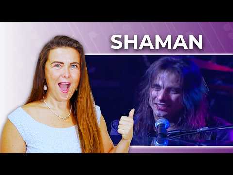 This Brazilian Singer Is GOLD! Vocal ANALYSIS of Andre' Matos & Shaman Live!