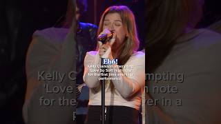 Kelly Clarkson Love So Soft high note #arianagrande #highnote #kellyclarkson #range #vocals