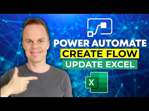 Microsoft Power Automate | How to create a flow and update an Excel Table | Tutorial