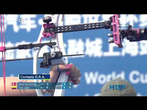 La arquera colombiana Sara López consiguió nuevamente su paso a la final en  Copa Mundo