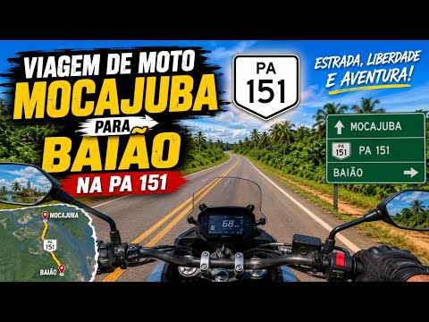 PEGANDO A ESTRADA DE MOCAJUBA PARA BAIÃO NA PA 151