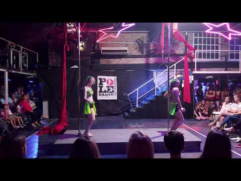 POLE SHOW 2019. Antonella caffaro y Ma. Elisa Cubria. Cobra Mix.