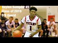 Class of 2019 Shifty Point Guard Ray Sumpter