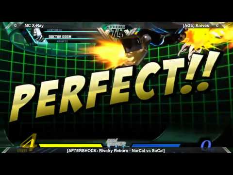 UMVC3: Aftershock -MC | X-Ray vs [AGE] Knives - First Set (Round 1)