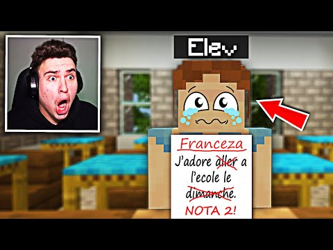 TEST LA FRANCEZĂ.. NOTA 4 ! (Minecraft)