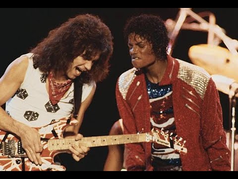 Michael Jackson & Eddie Van Halen in Concert Together (Beat It)