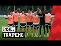 XAVI trick ? SÁVIO samba ? GAKPO & VINÍCIUS score beautiful in front of the fans ? | INSIDE Training