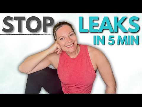 5 Minute Pelvic Floor Workout to Stop Bladder Leaks