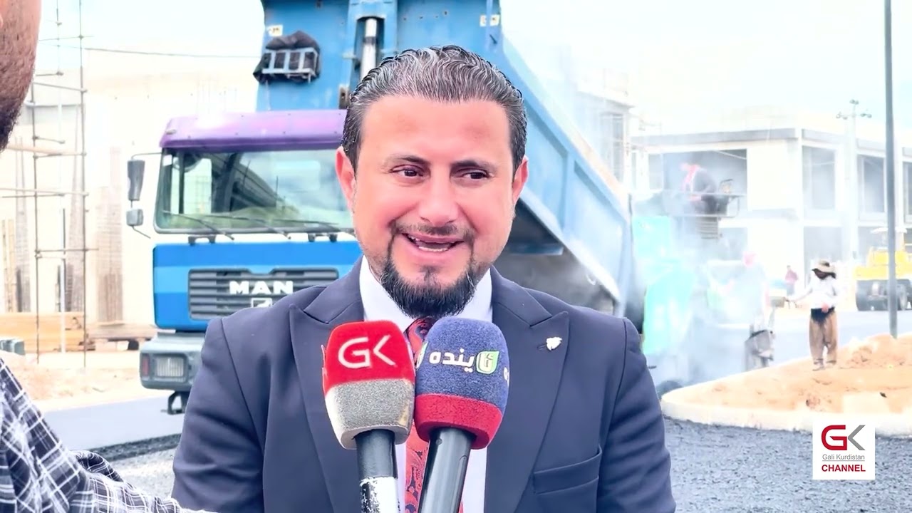 ڤیدیۆ | لە سەدا 95 ـی شەقامەكانی ناو شار بەستراونەتەوە بە پشتێنەی كەلارەوە