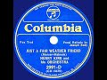 1934 Henry King - Just A Fair Weather Friend (Joe Sudy, vocal)