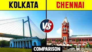 Kolkata vs Chennai Comparison 2021 | Kolkata vs Chennai City | Chennai vs Kolkata Comparison