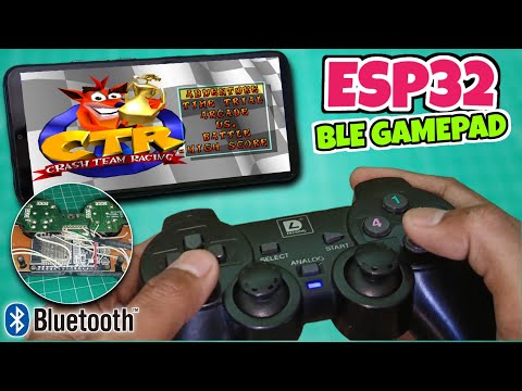 How to Make a PS2 Stick into an ESP32 Bluetooth Gamepad