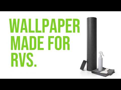 Peel & Stick RV Wallpaper - Fast before & after transformation