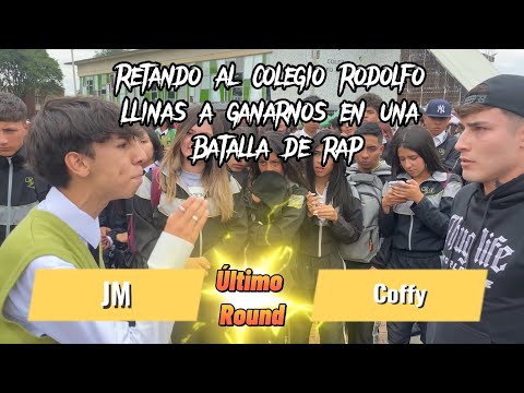 Challenging Rodolfo Llinas school to beat us in a rap battle 🥵 ft. Coffy, part 3
