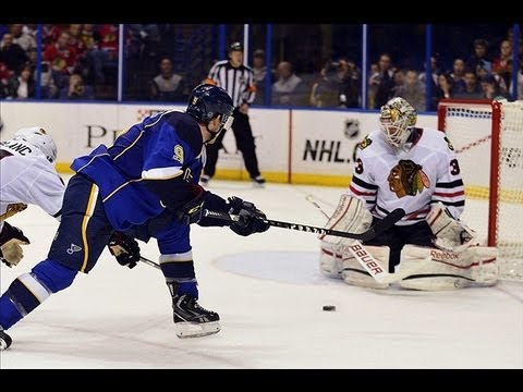 Chicago Blackhawks @ St. Louis Blues 2-3 | October 9th 2013 | Highlights | NHL 13