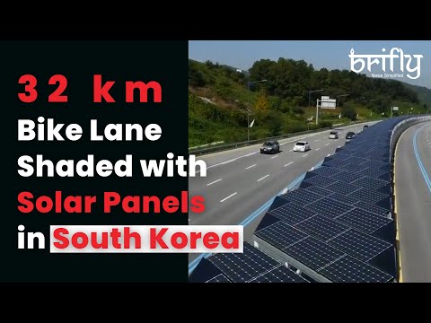Solar Cycle-Lane Canopies